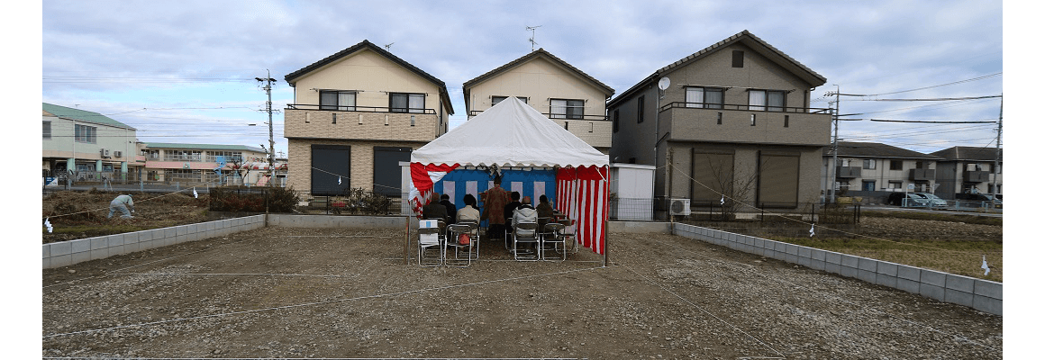 茜部の家（Ｍ邸）はじまってます