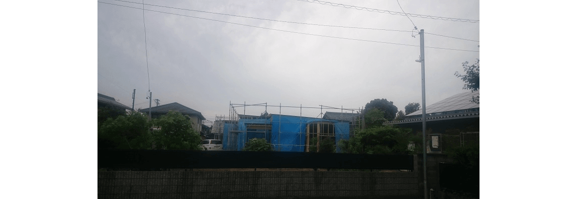 北屋敷の家工事進捗