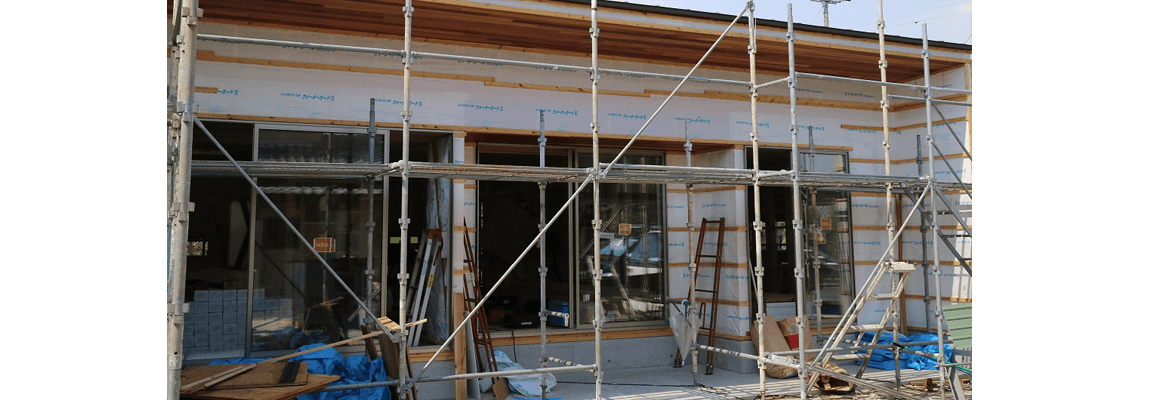 北屋敷の家進捗状況